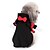 billige Hundeklær-Kat Hund Kostume Frakker Hettegensere Vinter Hundeklær Rød Kostume Terylene Bomull Figurer Cosplay Hold Varm Mote XS S M L XL