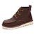 cheap Men&#039;s Boots-Men&#039;s Shoes Leatherette Spring Fall Winter Comfort Combat Boots Boots For Athletic Casual Outdoor Black Yellow Brown