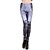 billige Leggings-Damer Trykt mønster Legging,Polyester Spandex