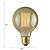 abordables Ampoules incandescentes-1pc 40 W E26 / E26 / E27 G80 Blanc Chaud 2300 k Ampoule incandescente Edison Vintage 220-240 V / 110-130 V
