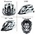 baratos Capacetes de Ciclismo-FTIIER Adulto Capacete de bicicleta 23 Aberturas EPS PC Esportes Bicicleta De Montanha / BTT Ciclismo de Estrada Ciclismo / Moto - Preto / Branco Preto / Vermelho Black / azul Homens Mulheres Unisexo