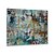 olcso Absztrakt festmények-Hang festett olajfestmény Kézzel festett - Absztrakt Mediterrán Európai stílus Tartalmazza belső keret / Nyújtott vászon