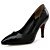 cheap Women&#039;s Heels-Women&#039;s Heels Stiletto Heel Pointed Toe Comfort Wedding Party &amp; Evening Office &amp; Career Leather / Other Animal Skin Black / Red / 3-4