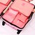 cheap Storage Baskets &amp; Bins-Textile Plastic Oval Travel Home Organization, 1pc Storage Bags