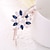 זול סיכות אופנתיות-בגדי ריקוד נשים תפס לשיער נשים סִכָּה תכשיטים לבן ורד כחול עבור יומי קזו&#039;אל