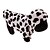 halpa Koiran vaatteet-Koira Takit Leopardi Rento / arki Talvi Koiran vaatteet Valkoinen / musta Asu Teryleeni