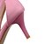 baratos Sapatos de Salto Alto de mulher-Feminino Sapatos Courino Verão Sandálias Salto Agulha Presilha Para Casual Social Preto Bege Rosa claro