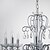 ieftine Design Stil Lumânare-8 lămpi 75cm (29,5 inch) cristal candelabru metalic crom tradițional / clasic 110-120v / 220-240v