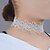 cheap Choker Necklaces-Women&#039;s Choker Necklace Tattoo Choker Necklace Hollow Out Flower Cheap Ladies Tattoo Style Fashion Lace White Black Necklace Jewelry 1pc For Wedding Party Daily Casual Cosplay Costumes
