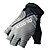 cheap Bike Gloves / Cycling Gloves-Bike Gloves / Cycling Gloves Mountain Bike Gloves Breathable Anti-Slip Shockproof Sun Protection Half Finger Sports Gloves Lycra Mesh Mountain Bike MTB Gray for Adults&#039; Outdoor