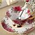 cheap Mugs &amp; Cups-1 PC Noble Luxury Bone China Coffee Tea Cup And Saucer Spoon Set Ceramic Mug 200ml Advanced Porcelain Tray For Gift Cafe Party