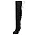 preiswerte Damenstiefel-Damen Stiefel Modische Stiefel Winter Vlies Kleid Stöckelabsatz Schwarz 10 - 12 cm
