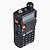 billige Walkie-talkies-baofeng uv5r 1.5 &quot;lcd 5W 136 ~ 174mhz / 400 ~ 480Mhz dual band walkie talkie med en-ledede lommelykt (us plugg)