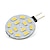 お買い得  LEDバイピンライト-3W G4 ＬＥＤ２本ピン電球 T 15 SMD 5730 210 lm 温白色 / クールホワイト V １個