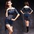 Χαμηλού Κόστους Ρούχα χορού της κοιλιάς-Χορός της κοιλιάς Σύνολα Γυναικεία Επίδοση Δαντέλα Δαντέλα Μισό μανίκι Φυσικό Κορυφή Φούστα