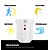 cheap Indoor Night Lights-Toliet Light LED Waterproof Toliet Night Light 2pcs 1pc 8-color Human Body Motion Sensor PIR for Home Safety Kid Safety Elderly Safety