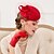 Недорогие Головные уборы-шерстяная сетка факсимиляторы шляпы головной убор классический женский стиль