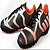 رخيصةأون أحذية كرة القدم-أحذية كرة القدم كنزة منخفضة مكافح الانزلاق المضادة للاهتزاز متنفس سترة واقيه كرة القدم TPR جلد أصفر / أسود أسود / برتقالي أسود أبيض