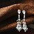 cheap Earrings-Women&#039;s Silver Plated Earrings Jewelry Silver For Wedding Party