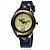 cheap Quartz Watches-Women&#039;s Sport Watch Military Watch Wrist Watch Quartz Cool Punk Leather Band Analog Charm Vintage Casual Black / White / Blue - Green Blue Dark Red