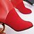 Χαμηλού Κόστους Γυναικείες Μπότες-Γυναικείο Μπότες Ανατομικό Μοντέρνες μπότες Γούνα PU Χειμώνας Φόρεμα Ανατομικό Μοντέρνες μπότες ΚρυσταλλάκιαΧαμηλό Τακούνι Διάφανο