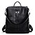 cheap Backpacks &amp; Bookbags-PU(Polyurethane) Commuter Backpack Solid Colored Outdoor Black