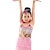 billige Dansetøj til børn-Latin Dans Kjole Paillette Kvast Pige Ydeevne Uden ærmer Naturlig Polyester