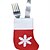 cheap Christmas Decorations-6Pcs Christmas Socks Cutlery Tray Little Socks