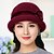 abordables Chapeaux Femme-Femme Bonnet / Crochet Style moderne Couleur unie Chapeau
