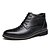 cheap Men&#039;s Boots-Men&#039;s Comfort Shoes Fashion Boots Bootie Fall / Winter Casual Outdoor Boots Walking Shoes Synthetics Slip Resistant Black / Brown / Lace-up / EU40