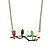 cheap Necklaces-Women&#039;s Pendant Necklace Fashion Alloy Rainbow Necklace Jewelry For Party Daily Casual