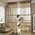 olcso Átlátszó függönyök-Európai Sheer Függöny Shades Egy panel Nappali szoba   Curtains