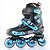 cheap Rollers-Inline Skates Adjustable Breathable PU PVC Leather Black White