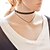 cheap Necklaces-Women&#039;s Choker Necklace Pendant Necklace Tattoo Choker Star Ladies Tattoo Style Basic Double-layer Flannel Toison Alloy Black Necklace Jewelry For Party Daily Casual