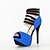 cheap Women&#039;s Sandals-Women&#039;s Shoes Leatherette Spring Summer Sandals Stiletto Heel Platform Peep Toe Zipper Split Joint For Casual Office &amp; Career Dress Party