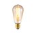 halpa LED-hehkulamput-GMY® 550lm E26 / E27 LED-hehkulamput ST58 4 LED-helmet COB Himmennettävissä Koristeltu Amber 220-240V