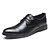 halpa Miesten Oxford-kengät-Miesten Muodolliset kengät PU Syksy / Talvi Comfort / Bullock kengät Oxford-kengät Liukumaton Musta / Solmittavat