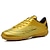 cheap Soccer Shoes-Men&#039;s Women&#039;s Soccer Shoes Soccer Cleats Low-Top Anti-Slip Ultra Light (UL) Anti-Shake / Damping Breathable Football / Soccer Summer Spring Orange Gold Green