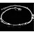 abordables Bracelet de Cheville-Femme Bracelet de cheville/Bracelet Argent sterling Mode Le style mignon Couche double Bijoux Pour Mariage