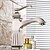 cheap Bathroom Sink Faucets-Bathroom Sink Faucet - Standard Nickel Brushed Centerset Single Handle One HoleBath Taps / Brass