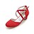 abordables Zapatos princesa de niña-Chica Tacones Zapatos de princesa Satén Niños pequeños (4-7ys) Boda Fiesta y Noche Blanco Morado Rojo Primavera verano