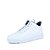 cheap Men&#039;s Sneakers-Men&#039;s Shoes Leatherette Spring Fall Winter Comfort Sneakers For Casual Outdoor Office &amp; Career White Black Red