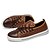 abordables Zapatillas de hombre-Hombre Zapatillas de deporte Exterior Casual Primavera Otoño Invierno Con Cordón Tacón Plano Confort PU Morrón Oscuro Negro Blanco