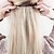 olcso Csatos póthajak-Felcsatolható Human Hair Extensions Klasszikus Emberi haj Emberi haj tincsek Női Blonde