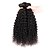 abordables Tissages cheveux naturels-3 offres groupées Cheveux Indiens Kinky Curly Tissages de cheveux humains Tissages de cheveux humains Extensions de cheveux humains / Très Frisé