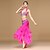 cheap Belly Dancewear-Belly Dance Outfits Women&#039;s Performance Organza / Cotton / Polyester Ruched / Sequin / Embroidery Sleeveless Dropped Skirt
