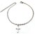 abordables Bijoux Religieux-Femme Bracelet de cheville Croix dames Personnalisé Européen Style Simple Bracelet de cheville Bijoux Dorée / Argent Pour Mariage