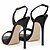 cheap Women&#039;s Sandals-Women&#039;s Sandals Stiletto Heel Open Toe Buckle PU Slingback Spring / Summer Black / Nude / Champagne / Wedding / Party &amp; Evening / Party &amp; Evening / EU40