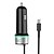 cheap Phones &amp; Tablets Chargers-Vinsic For Cellphone Car Charger 2 USB Ports for 5 V / 2.4