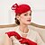 tanie Kapelusze i fascynatory-wełna siatkowa fascinators czapki headpiece w klasycznym kobiecym stylu